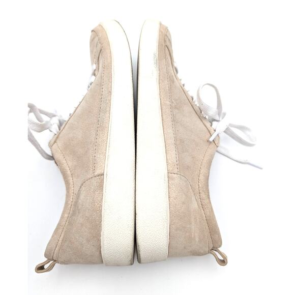 Vionic Winny Lace Up Sneaker Shoes Leather Women's Gold Size US9.5 EU40.5 - Picture 10 of 13